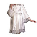 Hot Style Sexy Big Size Fattening Sleepwear Nightdress Underwear Transparent Lace Robe Pajamas Wholesale